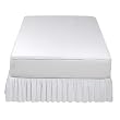 Memory Foam 1.5" Topper - White