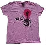 SENSES FAIL - Mic - Pink Women's / Girls T-shirt (Babydoll / Girlie)