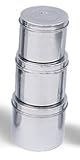 Stainless Steel Dressing jar with cover,Medium (SU-16)