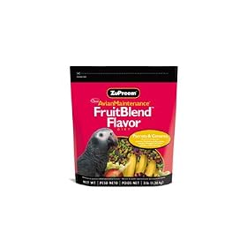 ZuPreem AvianMaintenance FruitBlend Flavor Premium Diet for Parrots & Conures