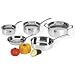 8 Pc Tri-Ply Cookware set (Steel)