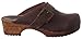 Sanita Womens Urban Clog Open Oil Leather