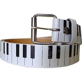 MEN'S/WOMEN'S LEATHER PIANO BELT FOR BUCKLES