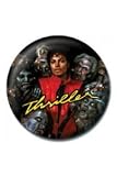 Michael Jackson Thriller Album Licensed Metal Pin Badge