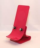 WaveCradle Classic - Pink: A solid and sturdy aluminum iPhone stand. Improves the sound output of various devices without using batteries or electricity. Great for music, podcasts and using Apple's FaceTime. Works best with iPhone 3 & 4 and iPod Touch 3
