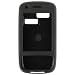 SOLID BLACK RUBBERIZED SNAP-ON COVER HARD CASE (With Optional Swivel Belt Clip) for HTC TILT 8925 / TyTN II (Kaiser)