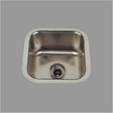 Bates & Bates S1010.SS Stainless Steel 12 x 12 Bar Sink in Satin Finish