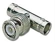 Cables To Go - 02047 - BNC T-Adapter Male to (2) Female