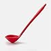 Set of 10 Pieces Silicone Kitchen Cooking Utensils With Hygienic Solid Coating,Heat Resistant Baking Spoonula,Brush,Whisk,Large and Small Spatula,Ladle,Slotted Turner and Spoon,Tongs,Pasta Fork Red