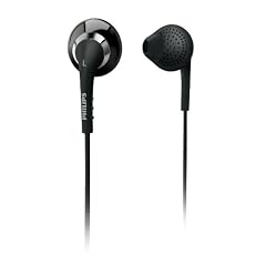 Philips SHE 4500 In-Ear-Kopfh�rer mit komfortabler Luftpolsterung (105 dB, 50 mWatt) schwarz