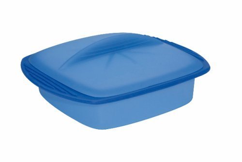 Orka A68903 Silicone Square Steam Cooker, Blue