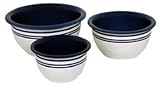 CorningWare Corelle Coordinates 3-Piece Bowl Set, Cafe Blue