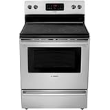 Bosch : HES3023U 30in Evolution 300 Series Electric Range - White by Bosch