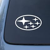 Subaru Logo - Car, Truck, Notebook, Vinyl Decal Sticker #2531 | Vinyl Color: White