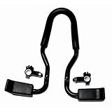 Pyramid Tri Black Alloy Bicycle Handlebar With Rubber Grips Pyramid Tri Black Alloy Bicycle Handlebar With Rubber Grips
