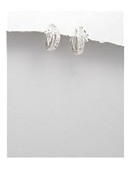 CZ Earrings In 92.5 Sterling Silver
