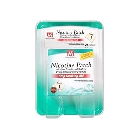 Member's Mark Nicotine Patch Step 1, 21 Clear 21mg Patches (3 weeks supply!!)