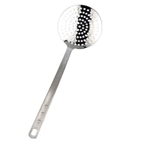 MIU 15-Inch Polished Stainless-Steel Perforated Skimmer