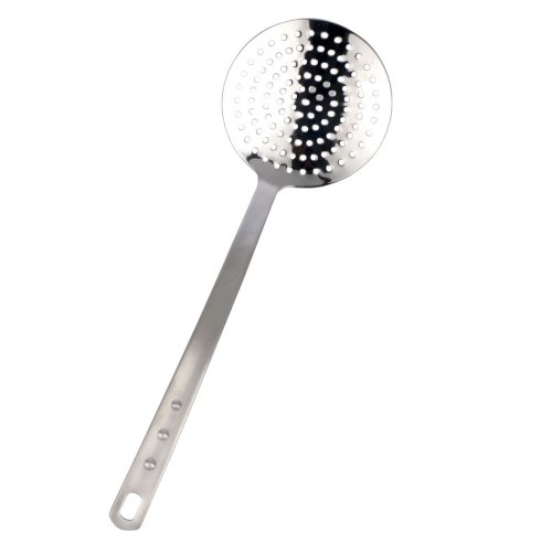 MIU 15-Inch Polished Stainless-Steel Perforated Skimmer