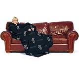 Chicago White Sox 48"x71" Comfy Throw Fleece Over-sized Loose Fitting Sleeves Machine Washable