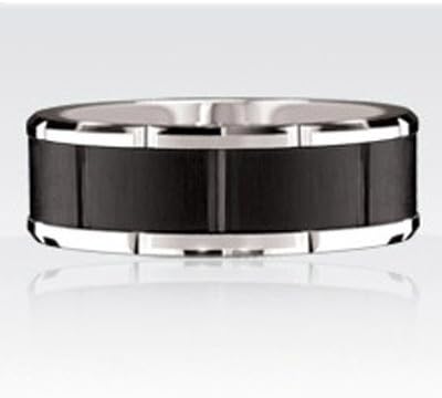 COI Jewelry Cobalt Chrome Ring With Black Plating (From US3.5 to US16)