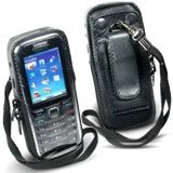 Computer : Trinity Clip leather case for Nokia 6233 6234