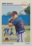 Mike Basso, Wichita Wranglers - Padres Affiliate, 1991 Line Drive Pre-Rookie Autographed Card