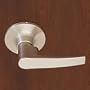 Satin Nickel Lever Door Handle - Dummy