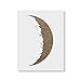 Crescent Moon Stencil Template - Reusable Stencil with Multiple Sizes Available