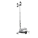 Terex AL5 Heavy Duty Portable Light Tower, 20kW Generator Powered, 4000 Watts of Light, Internal Light Storage