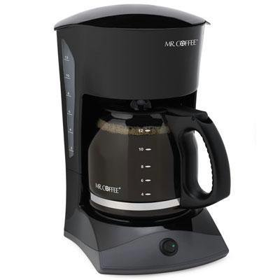 New Jarden 12c Coffeemaker Black Switch Pause ‘N Serve Removable Filter Insert Dual Water Windows