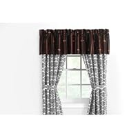 Harley Davidson Rod Pocket 84X63 FLAME RIDER FIREBALL Drapery Curtains w/Tie Backs