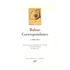 Correspondance : Tome 1, 1809-1835
