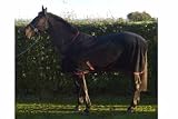 280g Horse Fleece Cooler Blanket - Navy Blue 5ft 9