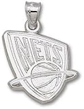 Logoart New Jersey Nets 5/8 Sterling Silver Pendant