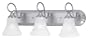 Thomas Lighting Sl7443-78 Elipse Three-Light Bath Fixture, Brushed Nickel
