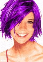 tint for hair:Temporary Spray In Hair Color (Purple)