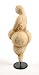 Parastone Prehistoric Female Venus of Lespugue Replica Statue on Stand Aged White FInish