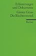 Erl�uterungen und Dokumente zu G�nter Grass: Die Blechtrommel