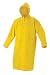 Stay protected in the elements with the Coleman .30mm PVC Rain Coat. It-Inchs durably constructed of strong PVC-coated polyester to keep you dry. The Rain Coat features a center front zipper with storm flap to keep moisture out. The corduroy collar keeps your neck warm, while adjustable snap cuffs keep your arms dry. Pull the drawstring hood snugly around your face, wear it loose, or remove it altogether -- the choice is yours. There are 2 lower pockets for convenience. The Rain Coat stores compactly in the included carry bag.