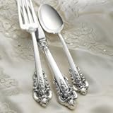 IMAGE OF Wallace Grande Baroque Shell Serving Spoon-Hollow Handle