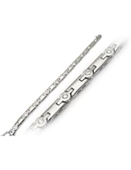 0.66 Carat Diamond Bracelet in 14K White Gold