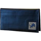 NFL Leather and Nylon Checkbook - Detroit Lions