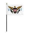 U.S. Virgin Islands Flag 4 x 6 inch