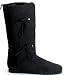 Mens Renaissance Black Costume Pirate Boots Adult Large (U.S. Size 12/13)