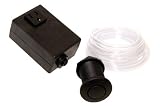 Single Outlet Garbage Disposer DF-301-BK Air Switch Controller Kit Black