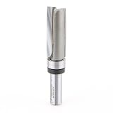 Amana Tool 45364 Down Shear Plunge Template 3/4-Inch Dia x 2-Inch Cut Height x 1/2 Shank 2-Flute Carbide Tipped Router Bit with Upper Ball Bearing