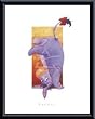 Art Poster Metal Framed Print - Eeyore - Artist: Disney- Poster Size: 14 X 11