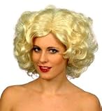 Fancy Dress Costume - Short Blonde Marilyn Wig