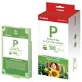 Canon DSC E-P0100 Easy Photo Pack (Fotopapier und Farbbandkassette)
